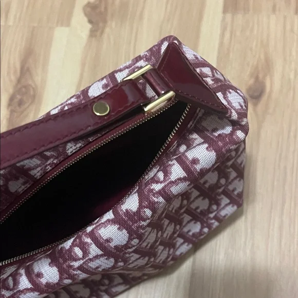 Pre-owned Vintage Dior Burgundy and White Diorissimo - Picture 8 of 10